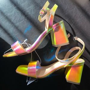 Wild Fable Metallic Chunky Heel